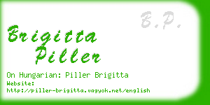 brigitta piller business card